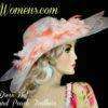 Kentucky Derby Hat, Women's Big Sheer Brim Formal Wedding Hat, 9ijnb