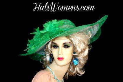 Church Hat For Women Kelly Green