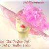 Fashion Hats Kelly Green White Red Pink Black Women's Wedding Hats - Image 18