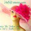 Fashion Hats Kelly Green White Red Pink Black Women's Wedding Hats - Image 21