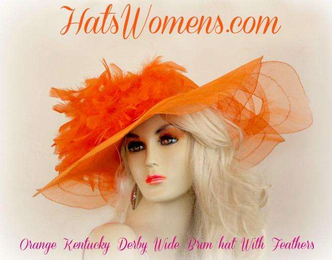 Kentucky Derby Hat, Women's Big Sheer Brim Formal Wedding Hat, 9ijnb - Image 9