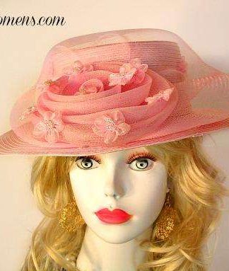 Pink Kentucky Derby Hats For Women