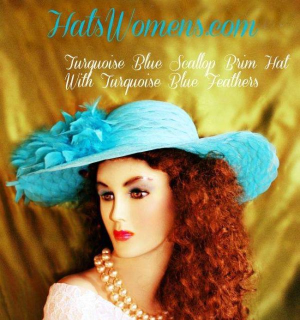 Dress Hats For Women, Kentucky Derby Hats, Hats For Horse Races, Haute Couture Fashion Hats, Formal Wedding Hats, Bridal Headpiece, Cocktail Hats, Mother Of The Bride Hats, Sinamay Straw Hats, Large Big Brim Hats, Hats For Horse Races, Church Sabbath Hats, Satin Hats, Pillbox Veil Hat, Ladies Turquoise Blue Wide Brim Designer Fashion Dress Wedding Church Hat Couture Millinery