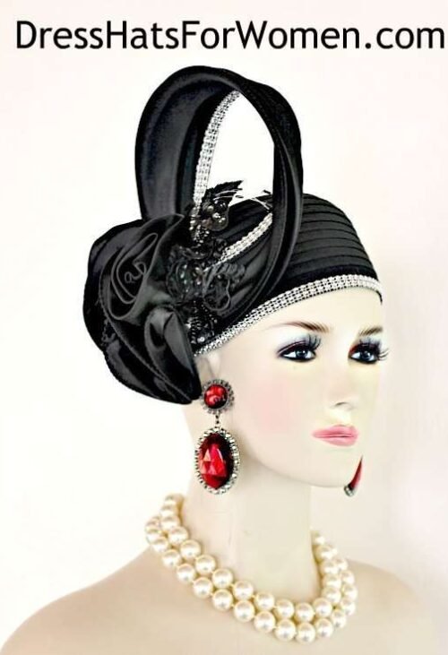 Black Formal Dress Hats For Women