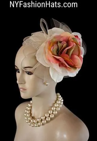 Haute Couture Designer Hats For Special Occasion, Women's Wedding Bridal Pillbox Cocktail Hat