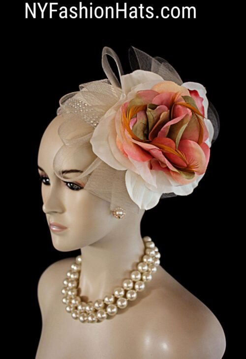 Haute Couture Designer Hats For Special Occasion, Women's Wedding Bridal Pillbox Cocktail Hat